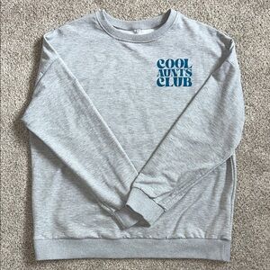Cool Aunts Club Gray Crewneck